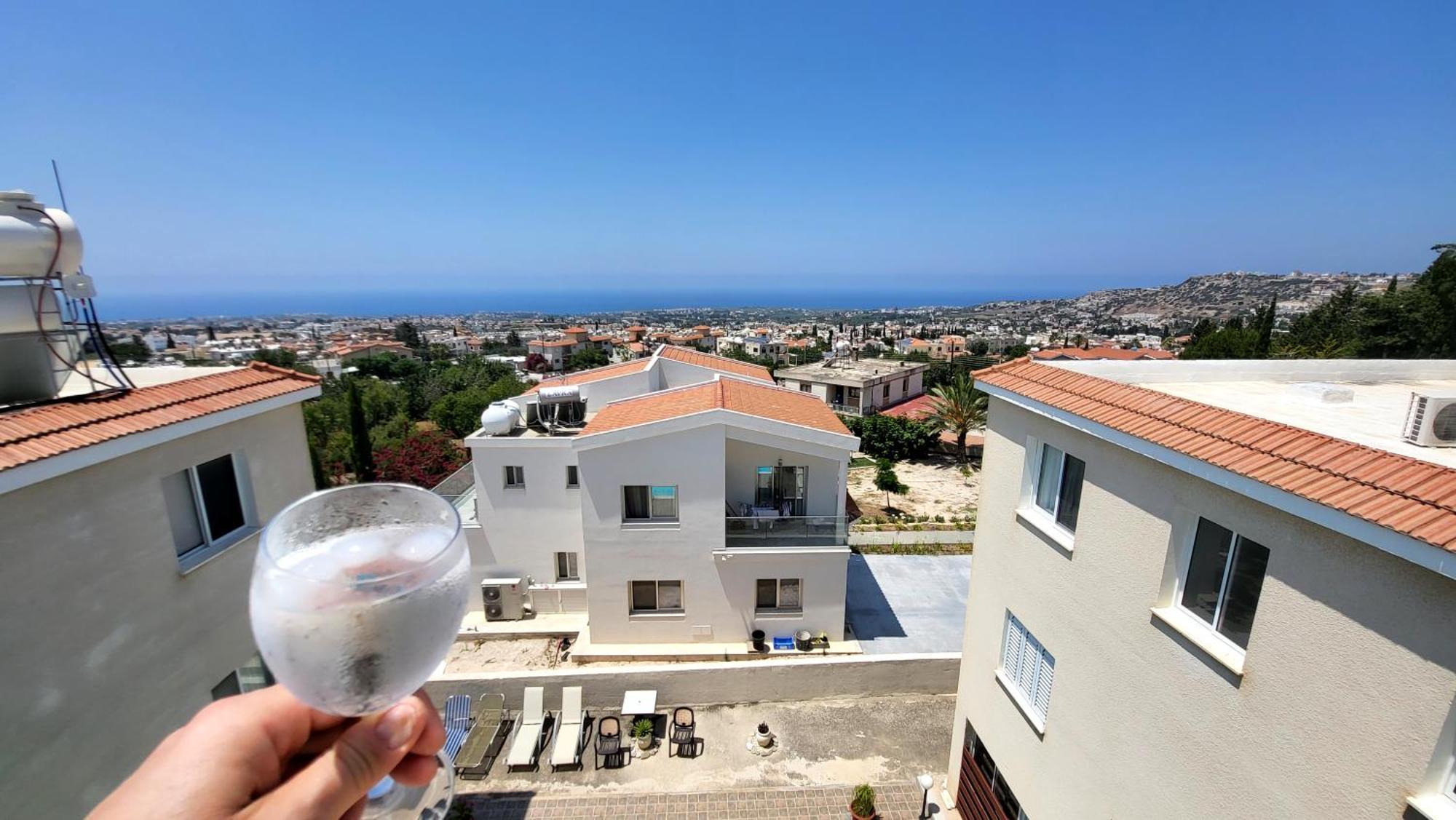 Ferienwohnung Calm Seaview Nest In Peyia Exterior foto